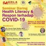 Rangkuman Seminar Daring Health Literacy dan Respon terhadap COVID-19