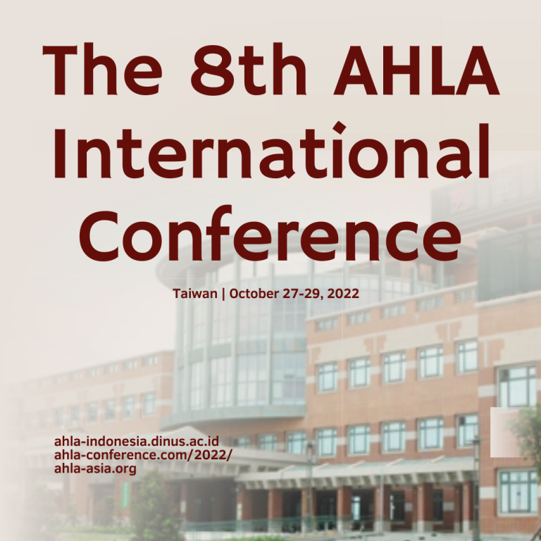 The 8th Asian Health Literacy International Conference, Oct 2729, 2022